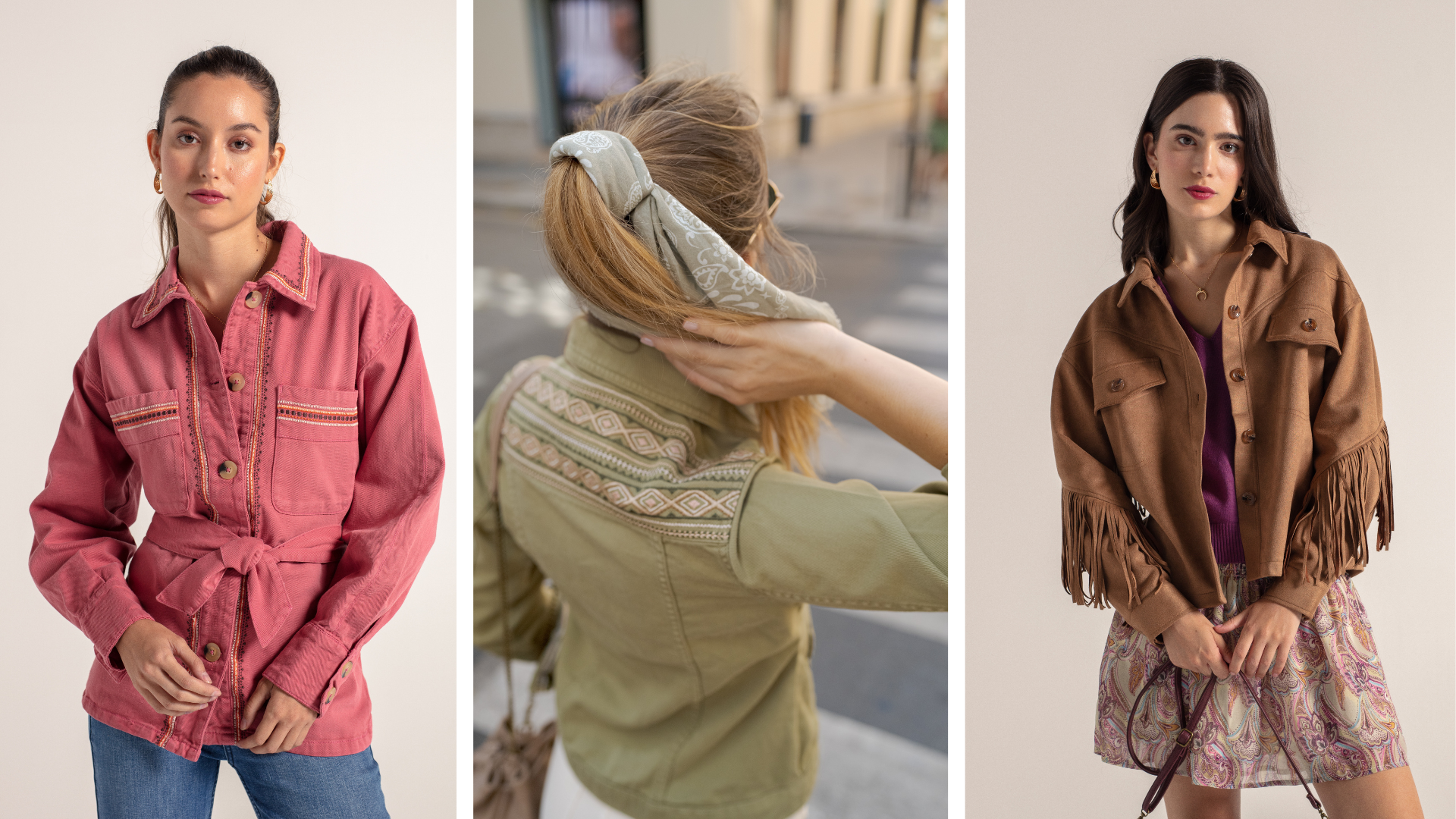 chaquetas étnicas